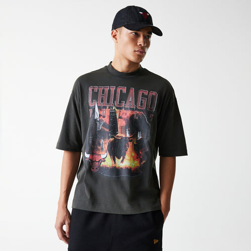 Tricou New Era Nba Washed Graphic