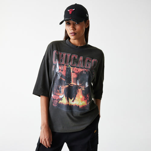Tricou New Era Nba Washed Graphic