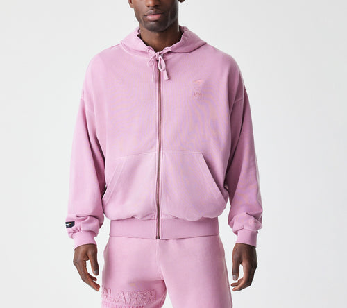 Hanorac New Era Mclaren Racing Washed Oversized Full Zip Hoodie