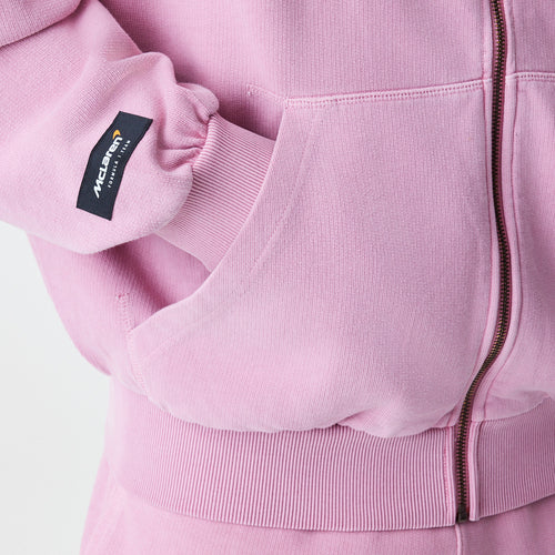 Hanorac New Era Mclaren Racing Washed Oversized Full Zip Hoodie