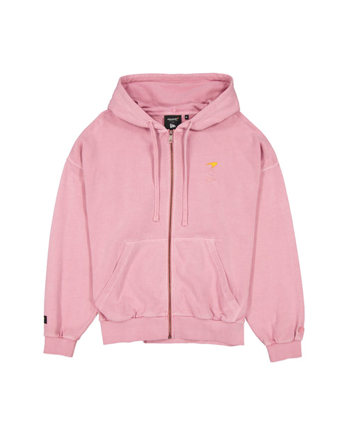 Hanorac New Era Mclaren Racing Washed Oversized Full Zip Hoodie