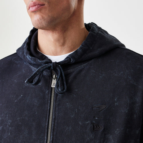 Hanorac New Era Mclaren Racing Washed Oversized Full Zip Hoodie