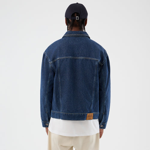 Jacheta New Era Script Denim
