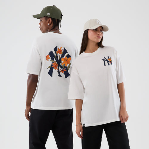 Tricou New Era New York Yankees Mlb Floral Oversized