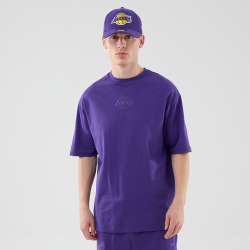 Pantaloni New Era Nba League Edition Tonal Oversized La Lakers
