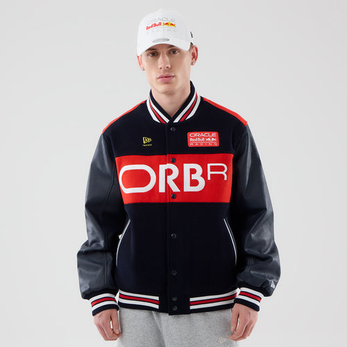 Jacheta New Era Red Bull Wordmark Varsity