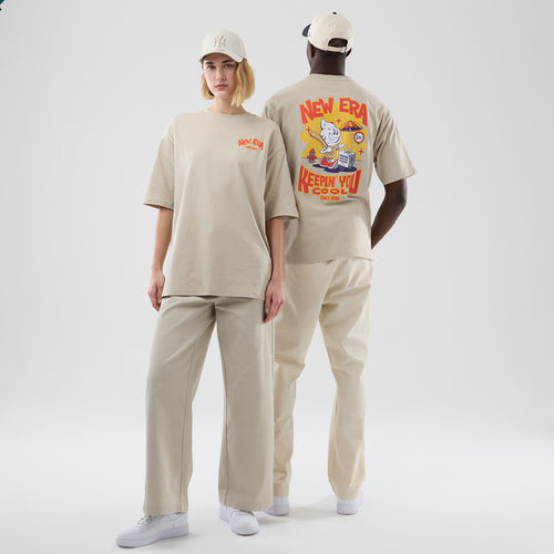 Tricou New Era Food Character Graphic Oversized