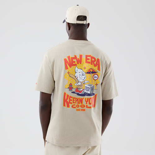 Tricou New Era Food Character Graphic Oversized