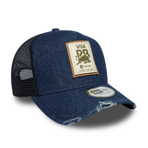 Sapca New Era 9Forty Denim E-Frame Visa Cash App Rb Reglabila