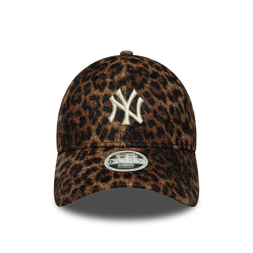 Sapca New Era 9Forty Women Leopard Ny Yankees Reglabila