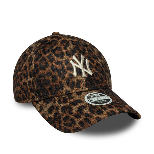 Sapca New Era 9Forty Women Leopard Ny Yankees Reglabila