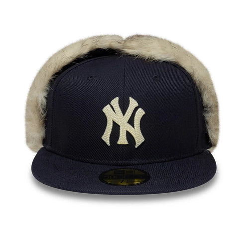 Sapca New Era Mlb Canvas New York Yankees Dogear 59Fifty Fitted