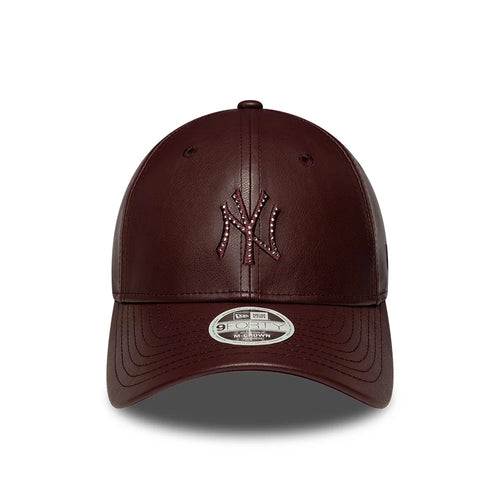 Sapca New Era New York Yankees Mlb Leather 9Forty M-Crown Adjustable