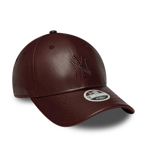 Sapca New Era New York Yankees Mlb Leather 9Forty M-Crown Adjustable