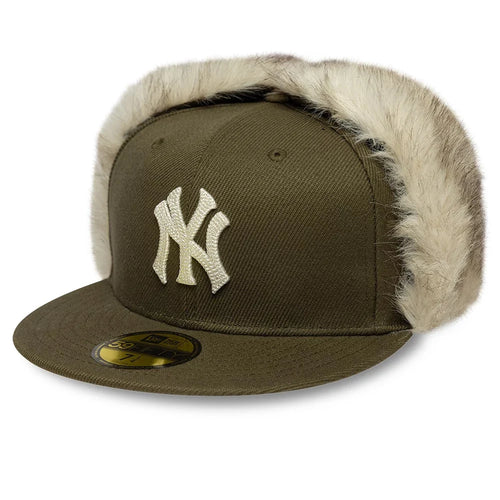 Sapca New Era New York Yankees Mlb Canvas Dogear 59Fifty Fitted
