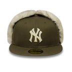 Sapca New Era New York Yankees Mlb Canvas Dogear 59Fifty Fitted