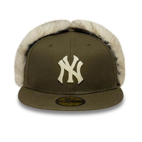Sapca New Era New York Yankees Mlb Canvas Dogear 59Fifty Fitted