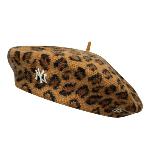 Palarie New Era Leopard Beret
