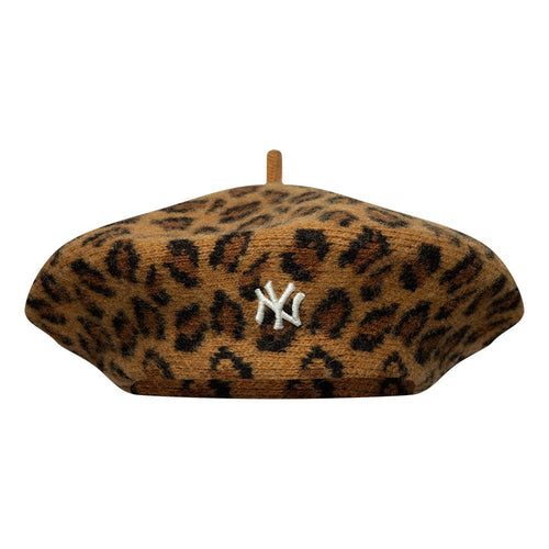 Palarie New Era Leopard Beret