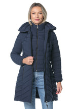 Jacheta DKNY Zpfrt W/Bib Packable Albastru
