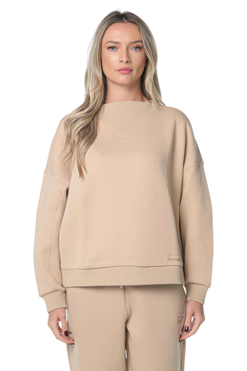 Pulover Armani Exchange Bej