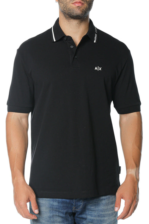 Tricou polo Armani Exchange