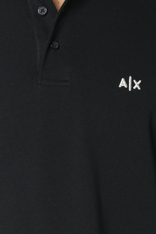 Tricou polo Armani Exchange