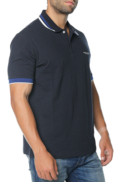 Tricou polo Armani Exchange