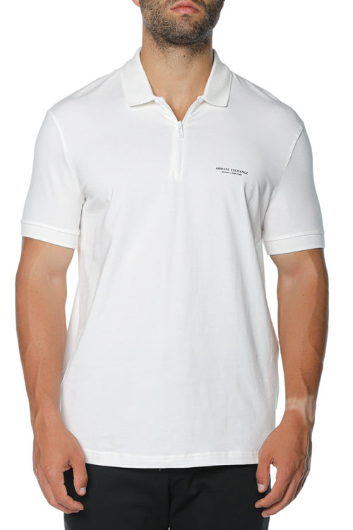 Tricou polo Armani Exchange