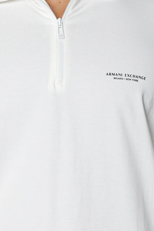 Tricou polo Armani Exchange