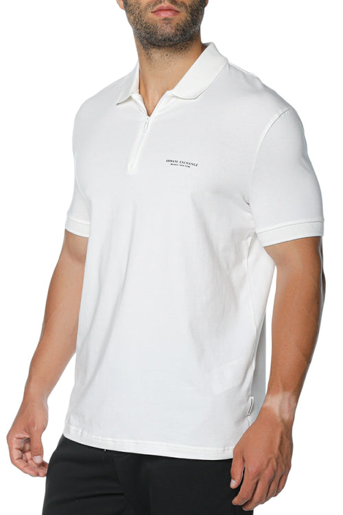 Tricou polo Armani Exchange