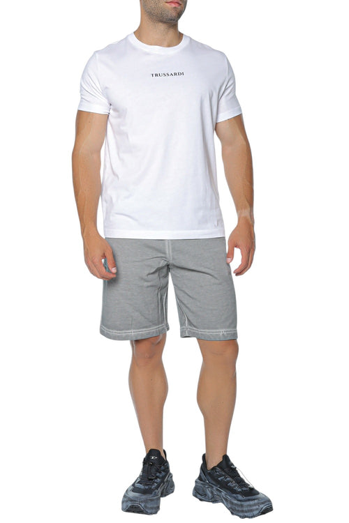 Tricou Trussardi Regular Fit With Back Vintage Print