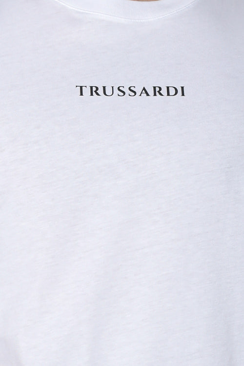 Tricou Trussardi Regular Fit With Back Vintage Print
