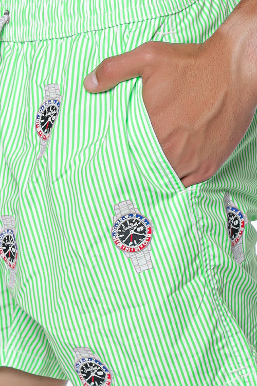 Short de baie MC2 Saint Barth Gustavia Embroidery