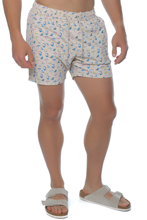 Short de baie Mc2 Saint Barth Lighting Micro Fantasy