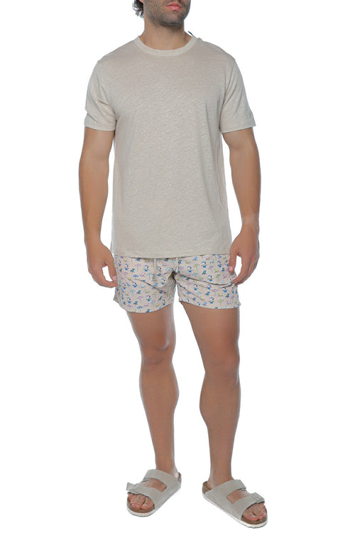 Short de baie Mc2 Saint Barth Lighting Micro Fantasy