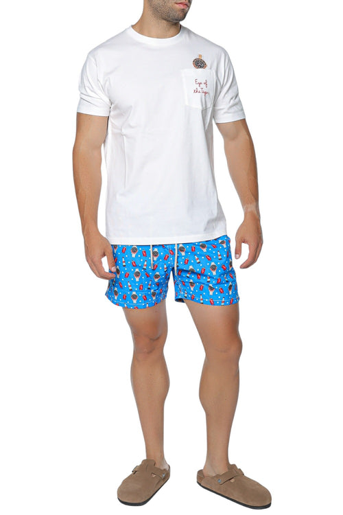 Short de baie MC2 Saint Barth Lighting Micro Fantasy