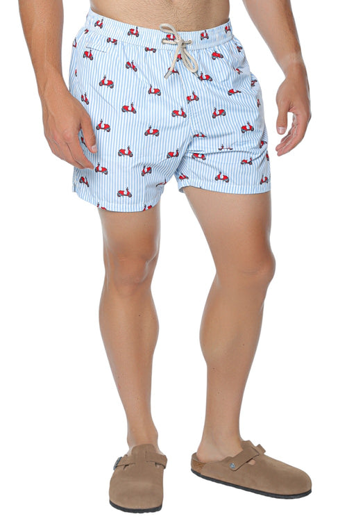 Short de baie MC2 Saint Barth Lighting Micro Fantasy