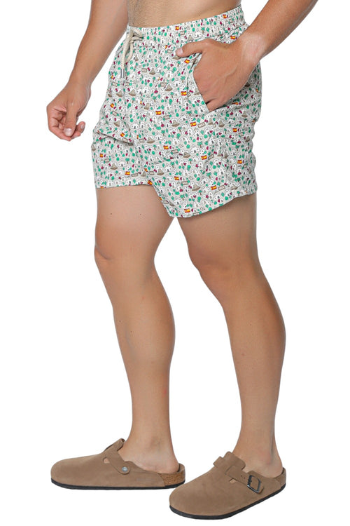 Short de baie MC2 Saint Barth Lighting Micro Fantasy