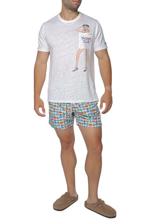 Short de baie MC2 Saint Barth Lighting Micro Fantasy