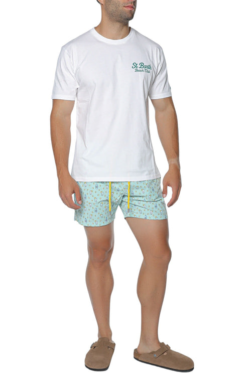Short de baie MC2 Saint Barth Lighting Micro Stretch