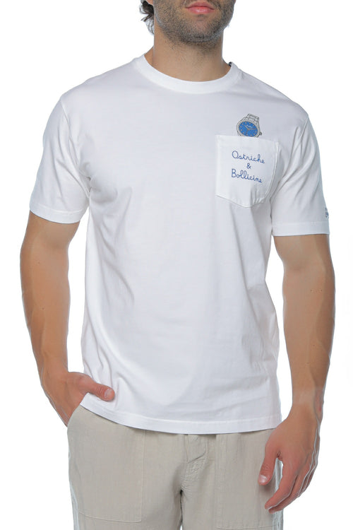 Tricou Mc2 Saint Barth Austin Alb