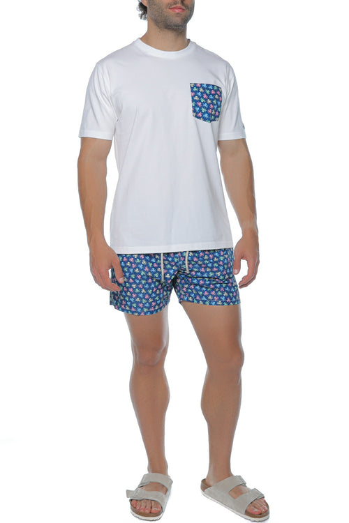 Tricou Mc2 Saint Barth Blanche