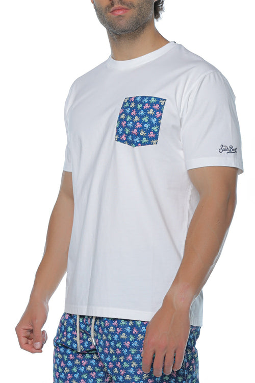 Tricou Mc2 Saint Barth Blanche