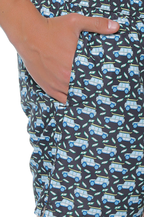Short de baie Mc2 Saint Barth Lighting Micro Fantasy