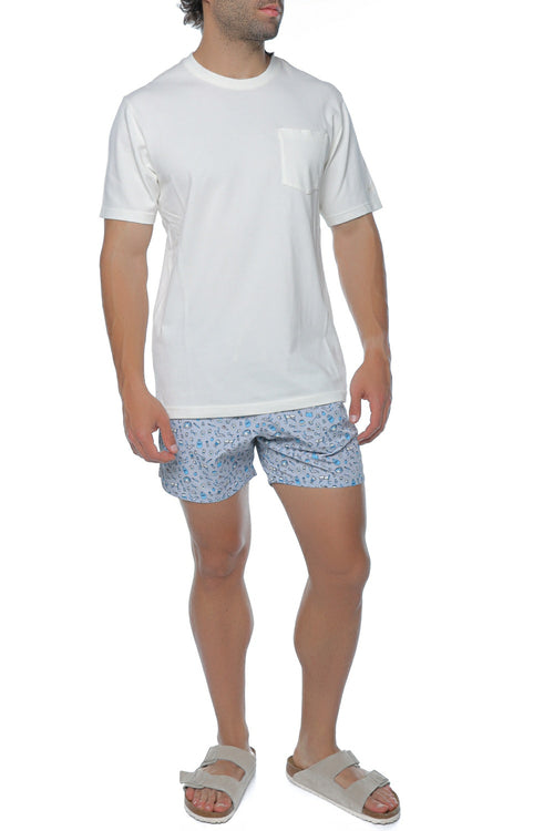 Short de baie Mc2 Saint Barth Lighting Micro Fantasy