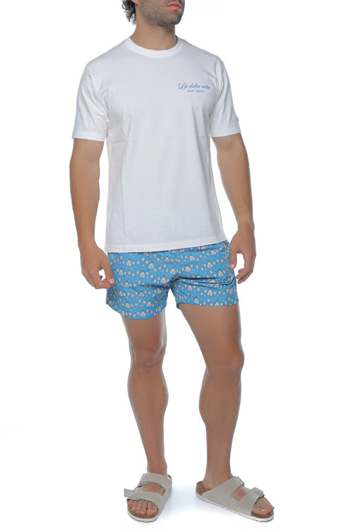 Short de baie Mc2 Saint Barth Lighting Micro Fantasy