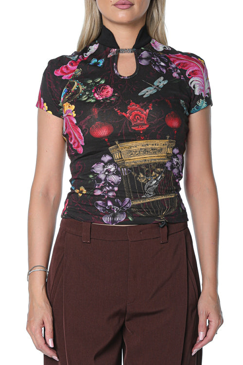Tricou Versace Jeans Couture Qipao Plachet C