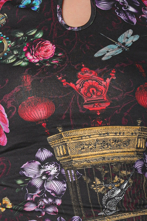 Tricou Versace Jeans Couture Qipao Plachet C