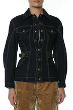 Jacheta denim Versace Jeans Couture